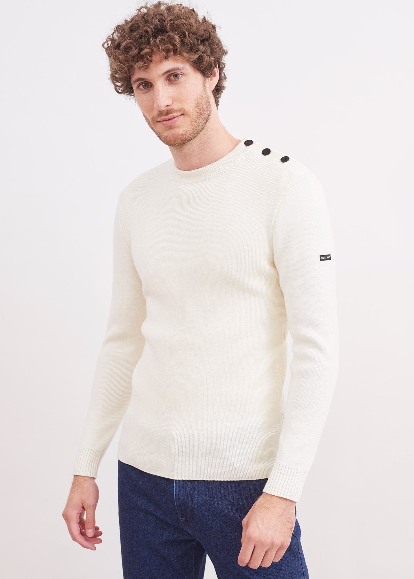 Pull marin uni Rochefort