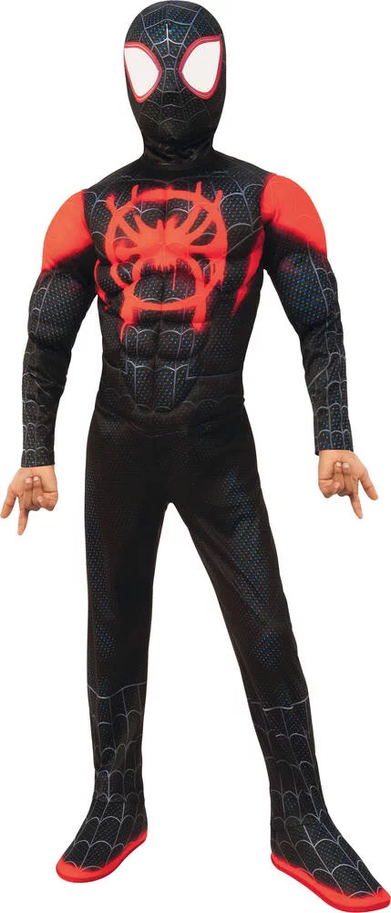 MILES MORALES SPIDERVERSE - DEGUISEMENT LUXE - TAILLE S 3-4 ANS