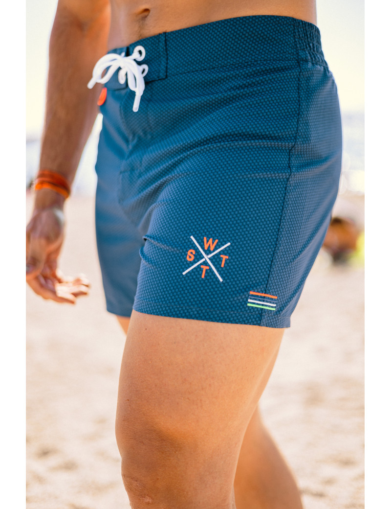 WATTS SHORT DE BAIN COOL X CARBON NAVY