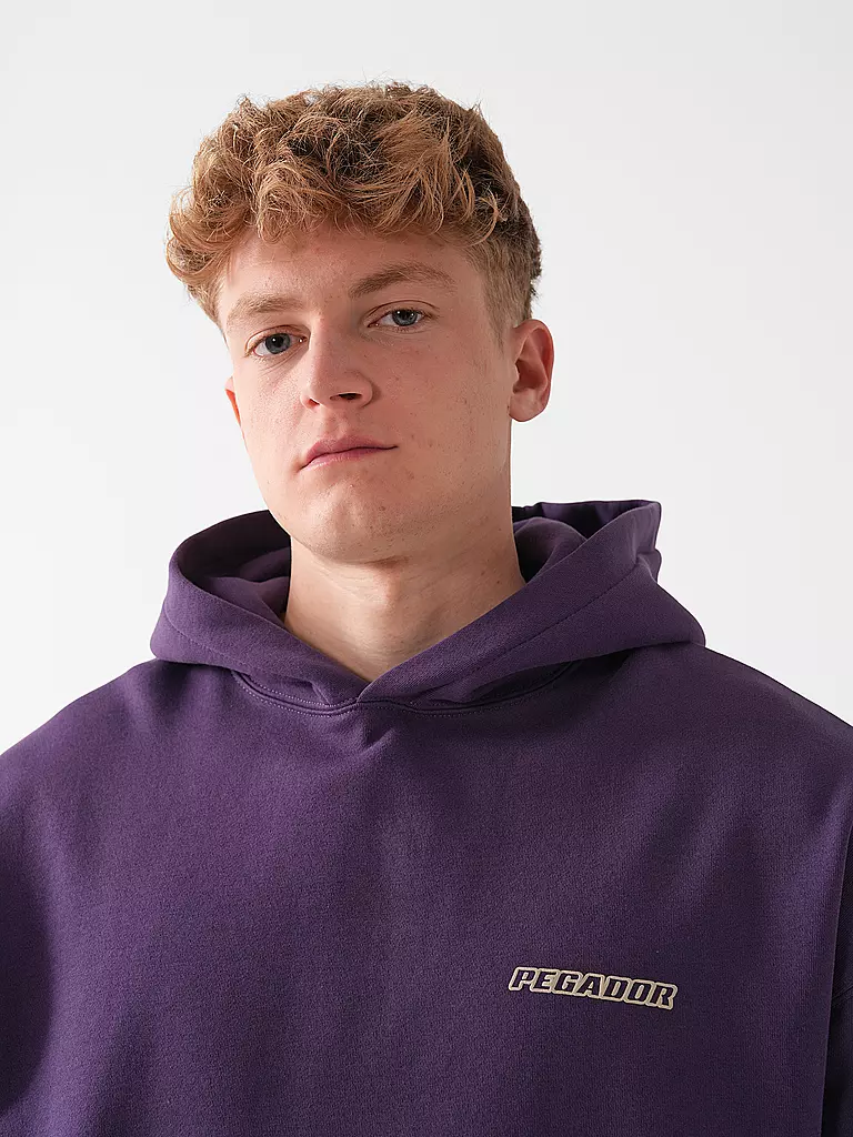 PEGADOR Kapuzensweater - Hoodie BOWIN lila