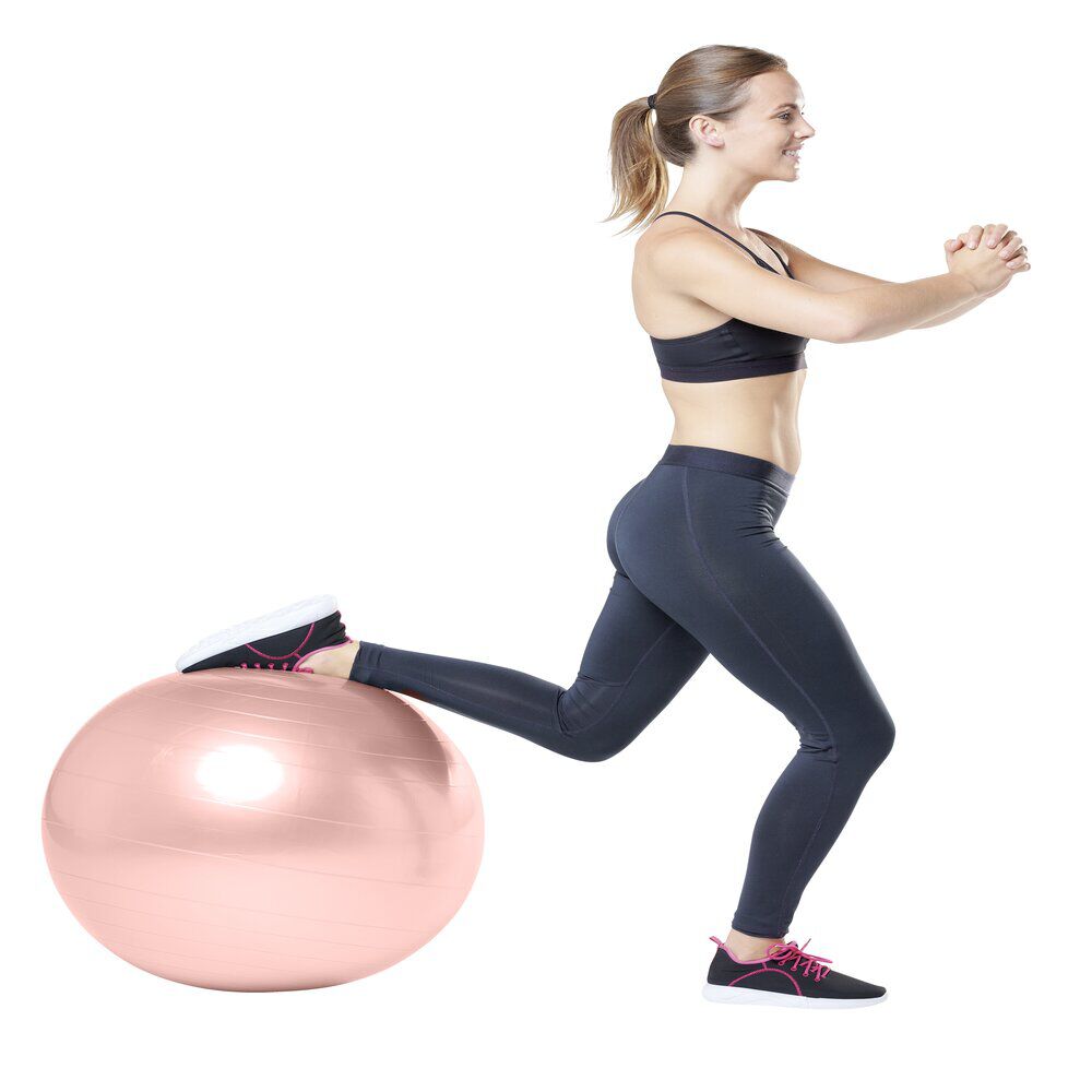 Ballon de fitness Ø65cm avec pompe manuelle