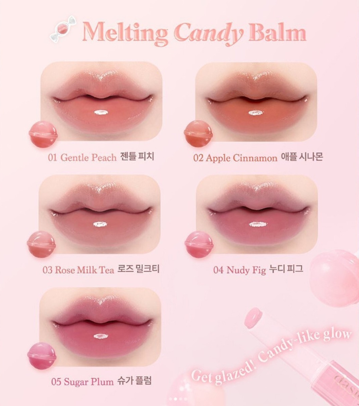 Dasique - Bálsamo Labial Melting Candy - 07: Cherry Fizz