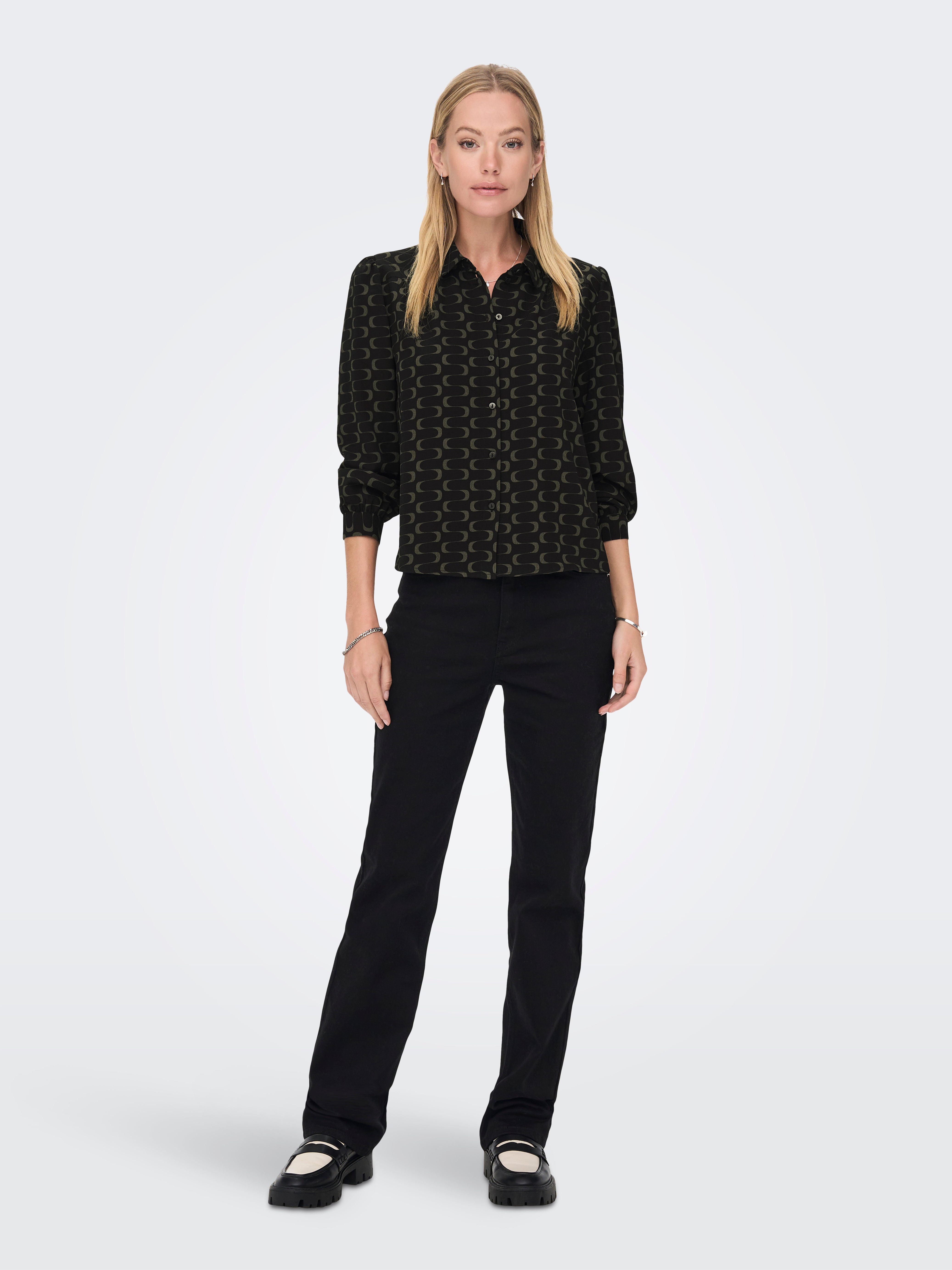 ONLNOVA Hemd Black