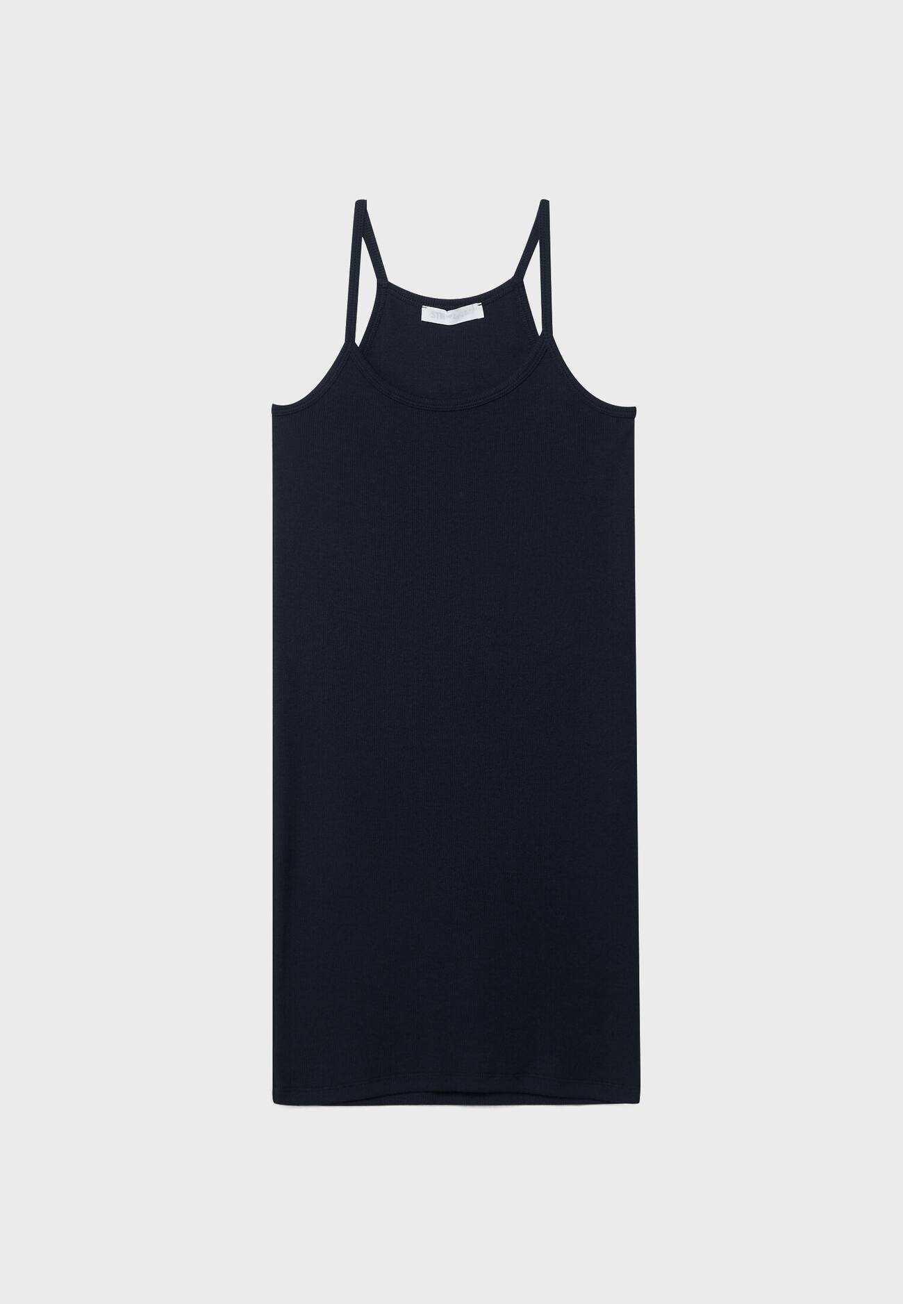 Vestido nadador com alças finas