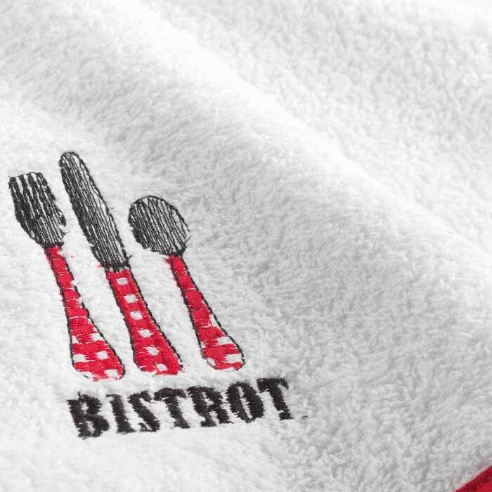 ESSUIE MAIN ROND 60 CM EPONGE BRODEE AU BISTROT ROUGE