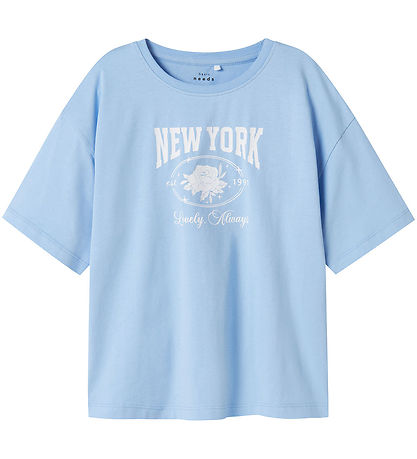 Name It T-Shirt - NkfVeen - Serenity/New York