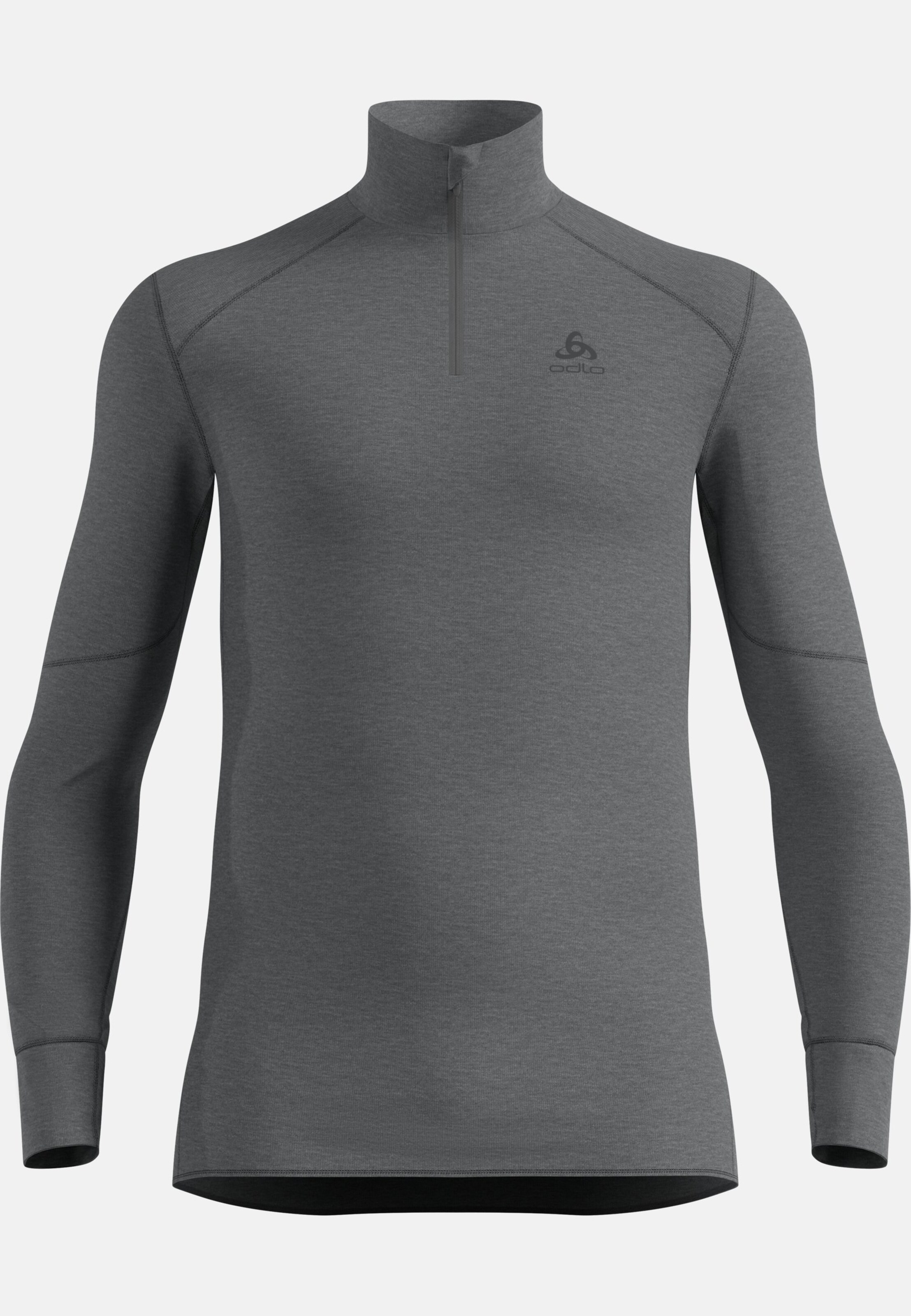 Active X-Warm Base Layer Half Zip in odlo steel grey melange
