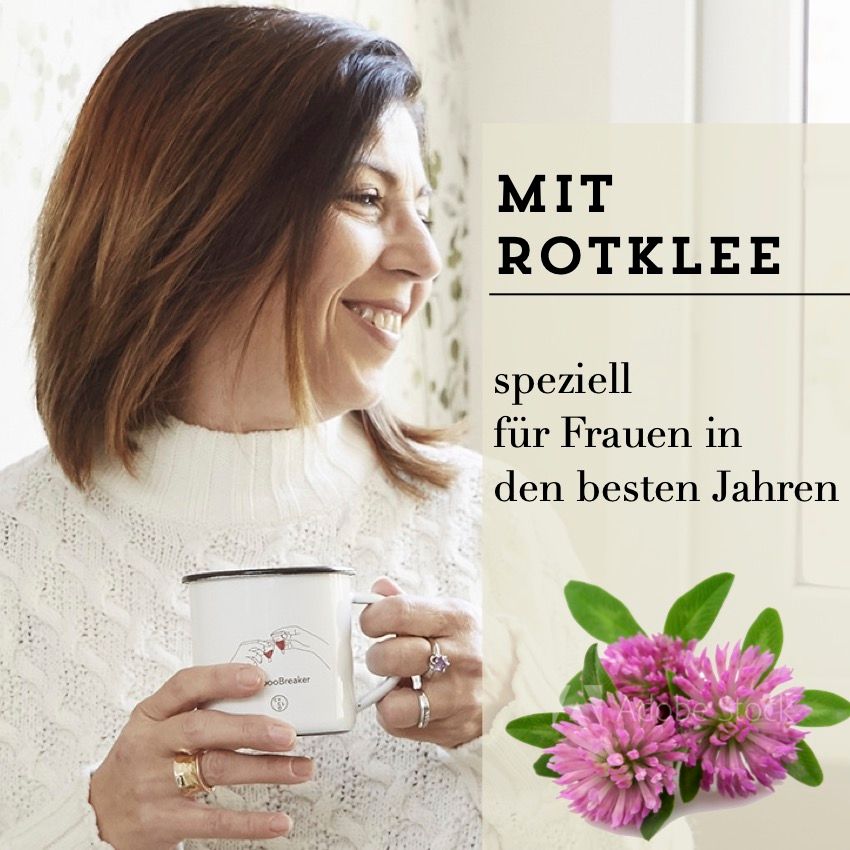 BIO „Wechselglück“ Abendtee mit hochdosiertem Rotklee für Frauen in den besten Jahren (60g)