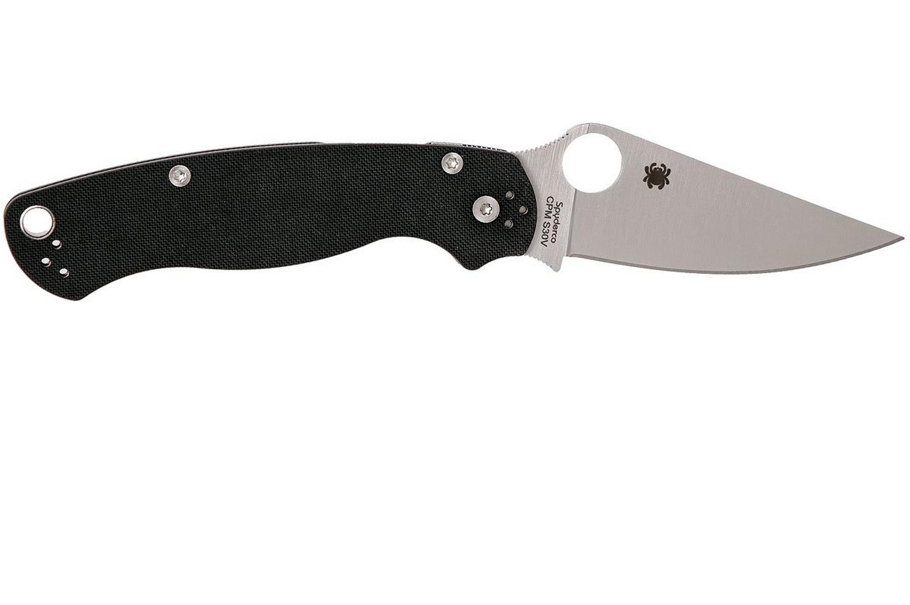 Spyderco Paramilitary 2 Linkshandig C81GPLE2 zakmes