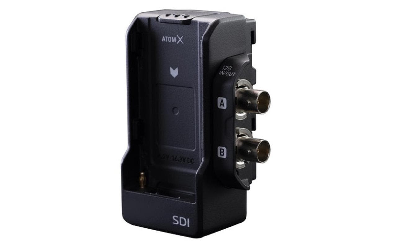 Adapter AtomX SDI Module<br>Kompaktes SDI-Modul wandelt ein SDI-Signal in ein 4K-Signal um