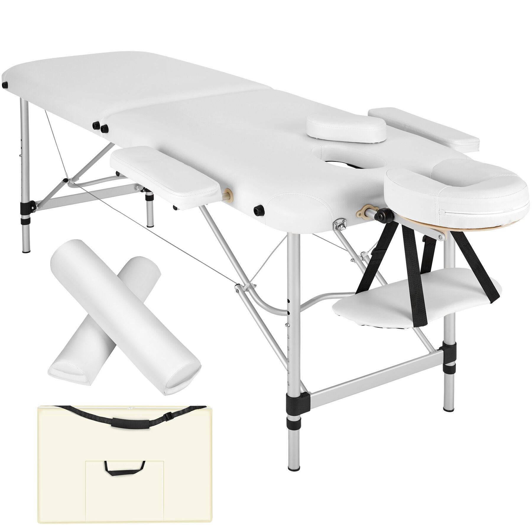 2 Zonen Massageliege-Set
