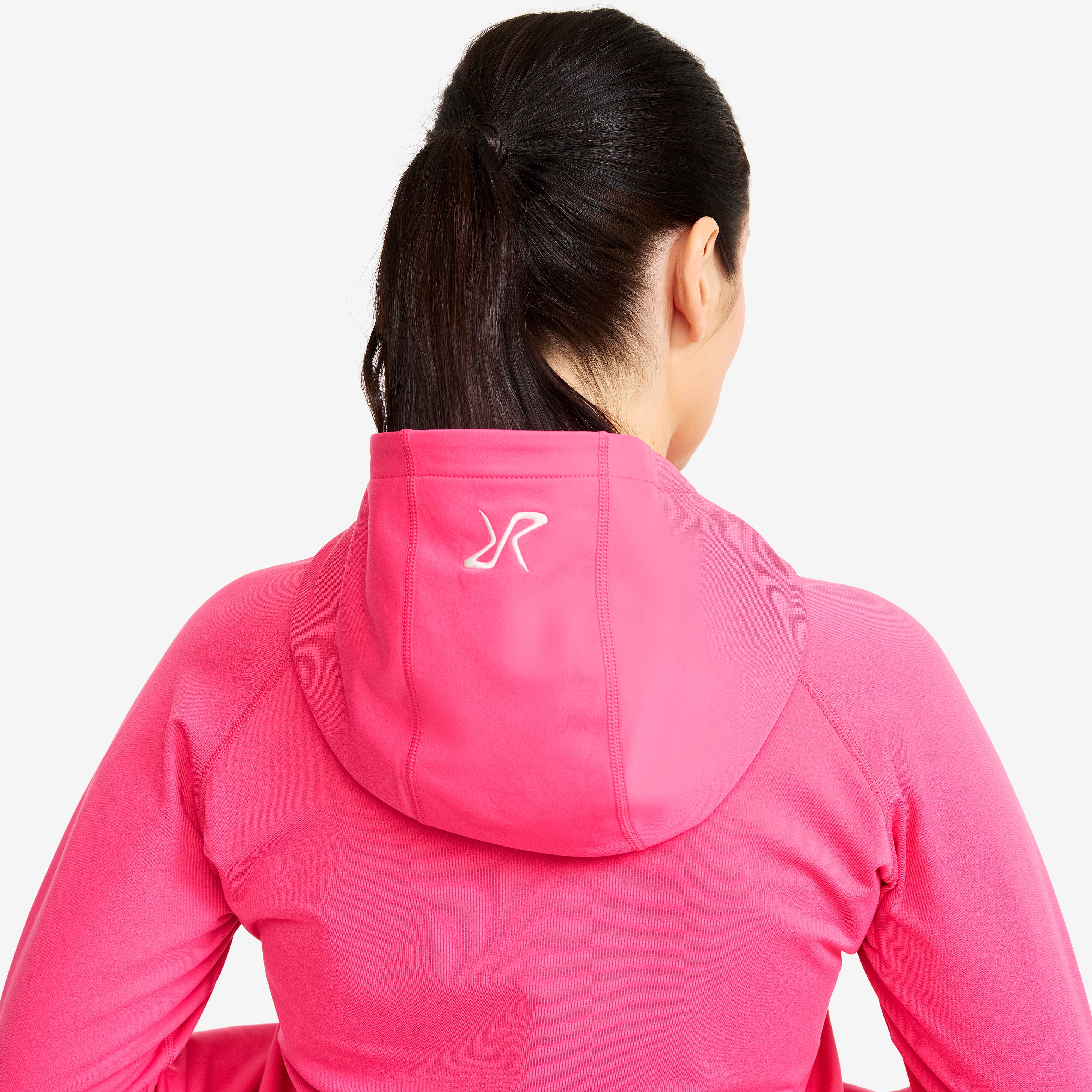 Evolution Light Stretch Fleece Hoodie Dame Fandango Pink