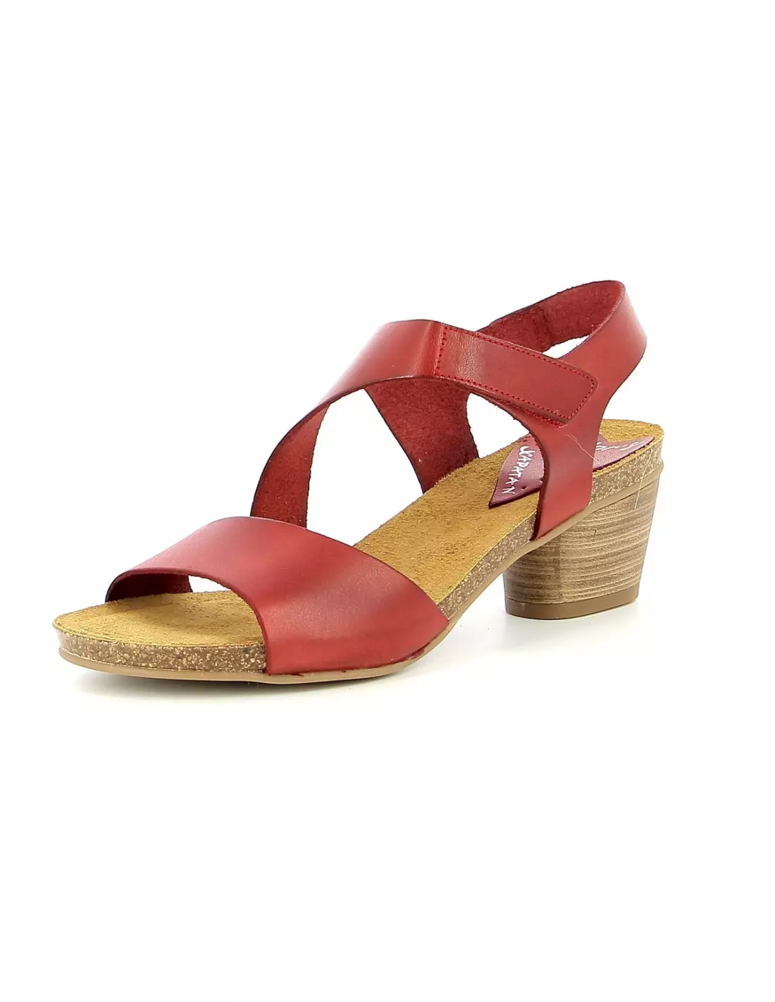 XAPATAN BUMARY 1088 ROUGE - Sandales & nu-pieds Rouge