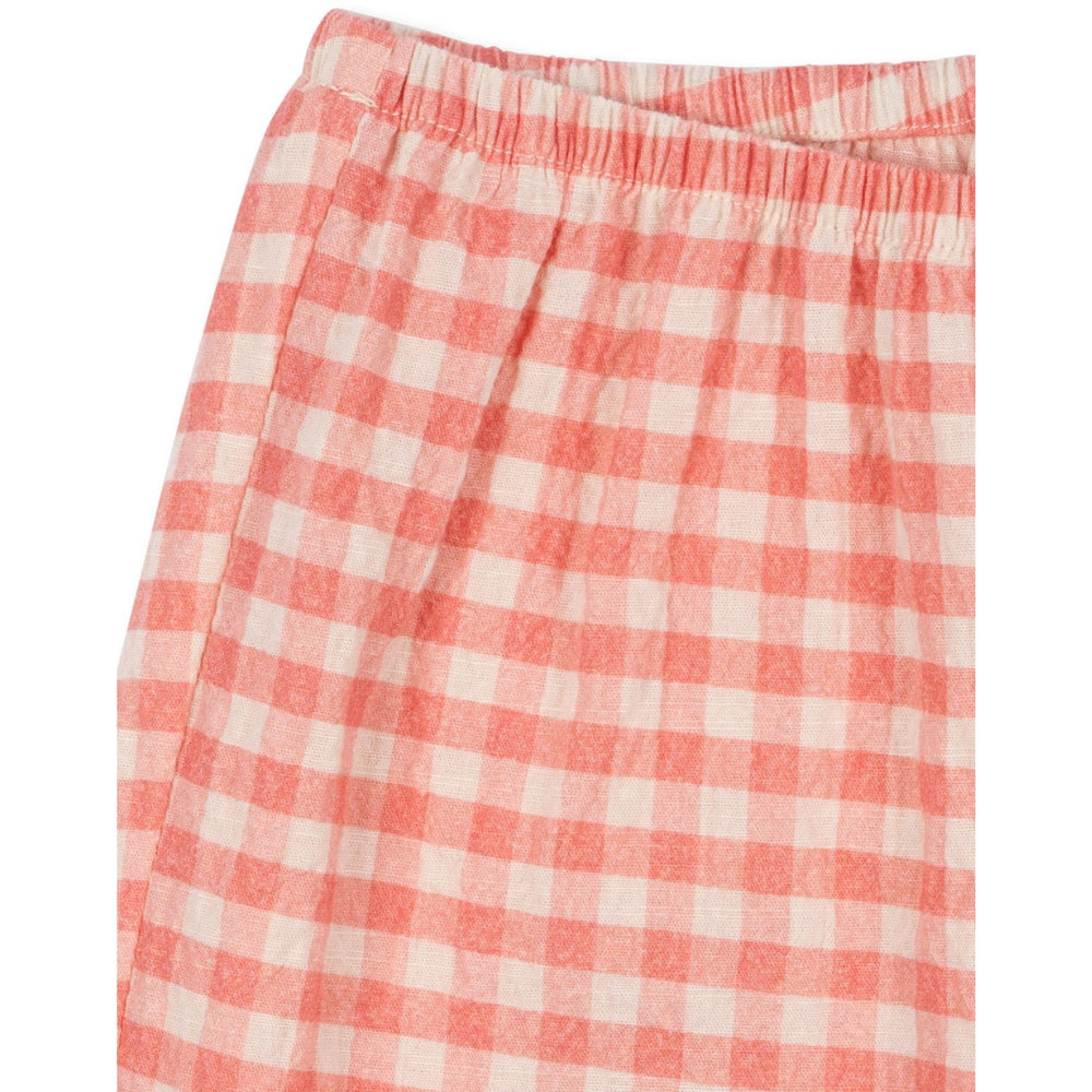 Køb Konges Sløjd Peach Blossom Check RHW X KS Bella Bukser GOTS
