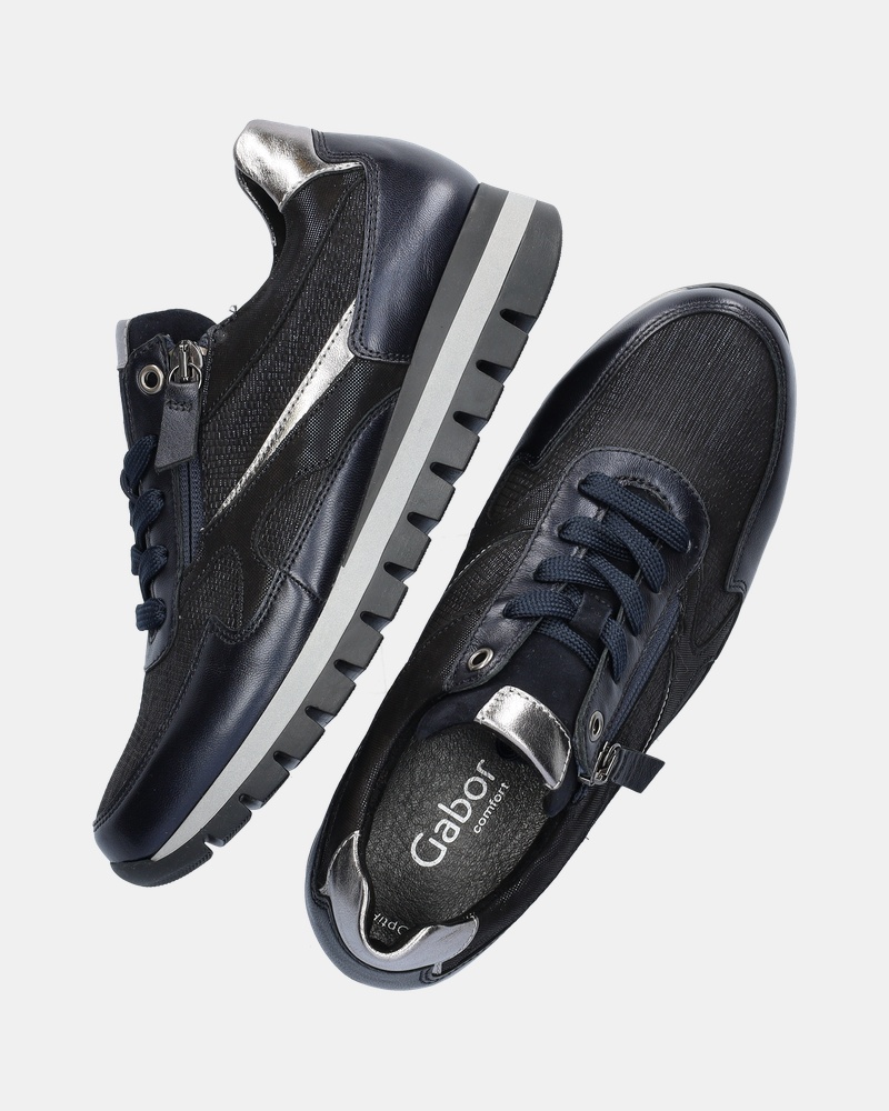 Gabor Lage sneakers  - blauw