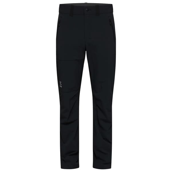 Pantalon ski de randonnée HAGLÖFS MORÄN SOFTSHELL STANDARD PANT ME TRUE BLACK