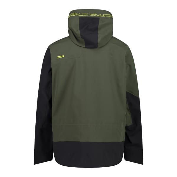 Veste ski de randonnée CMP MAN JACKET FIX HOOD OIL GREEN