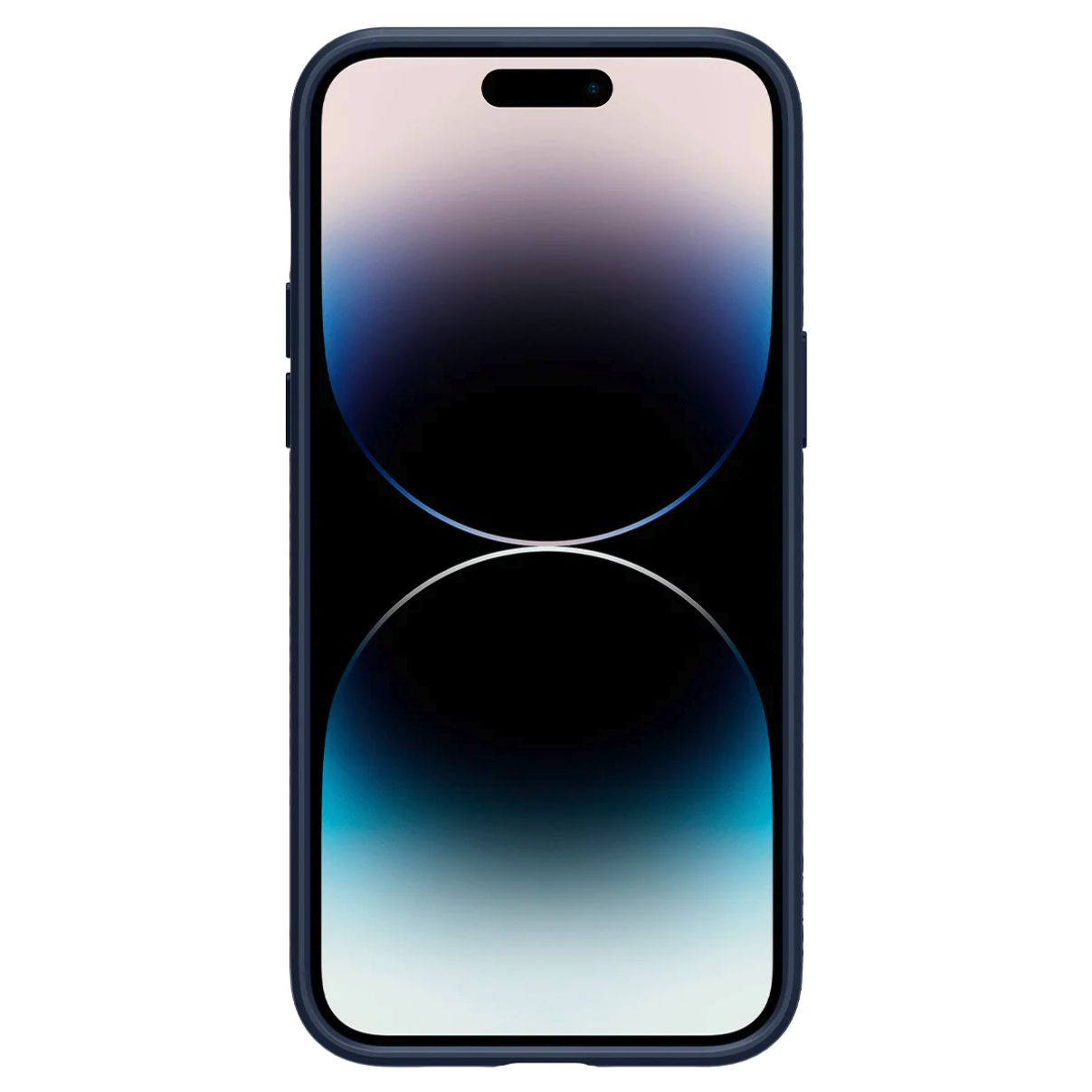 iPhone 14 Pro Liquid Air Case Gummi Hülle (ACS04958) - Navy (Matt)