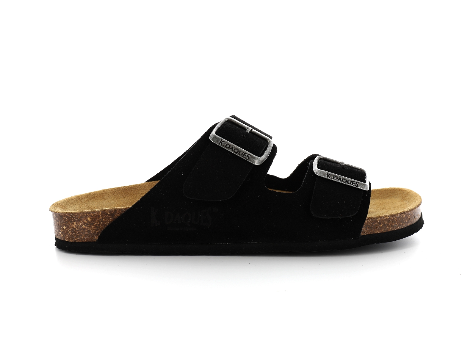 K. daques-PORVELI Nubuck Velours Noir