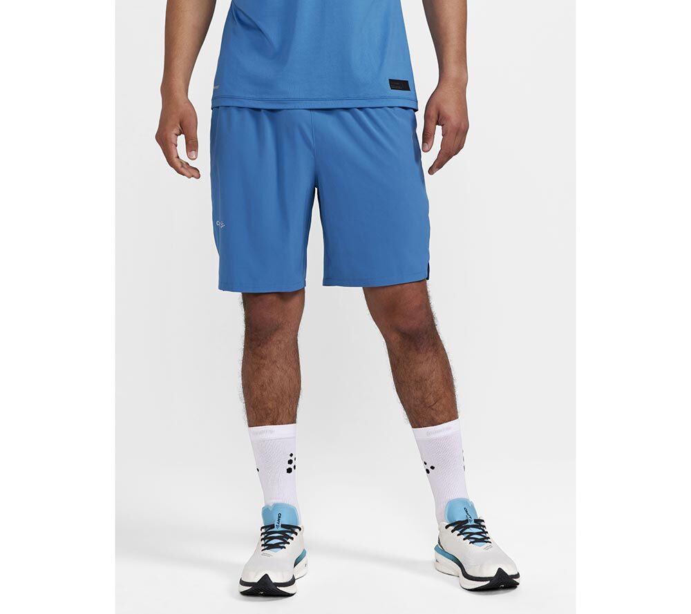 Craft PRO Hypervent Long Hardloopbroek Kort Blauw Heren