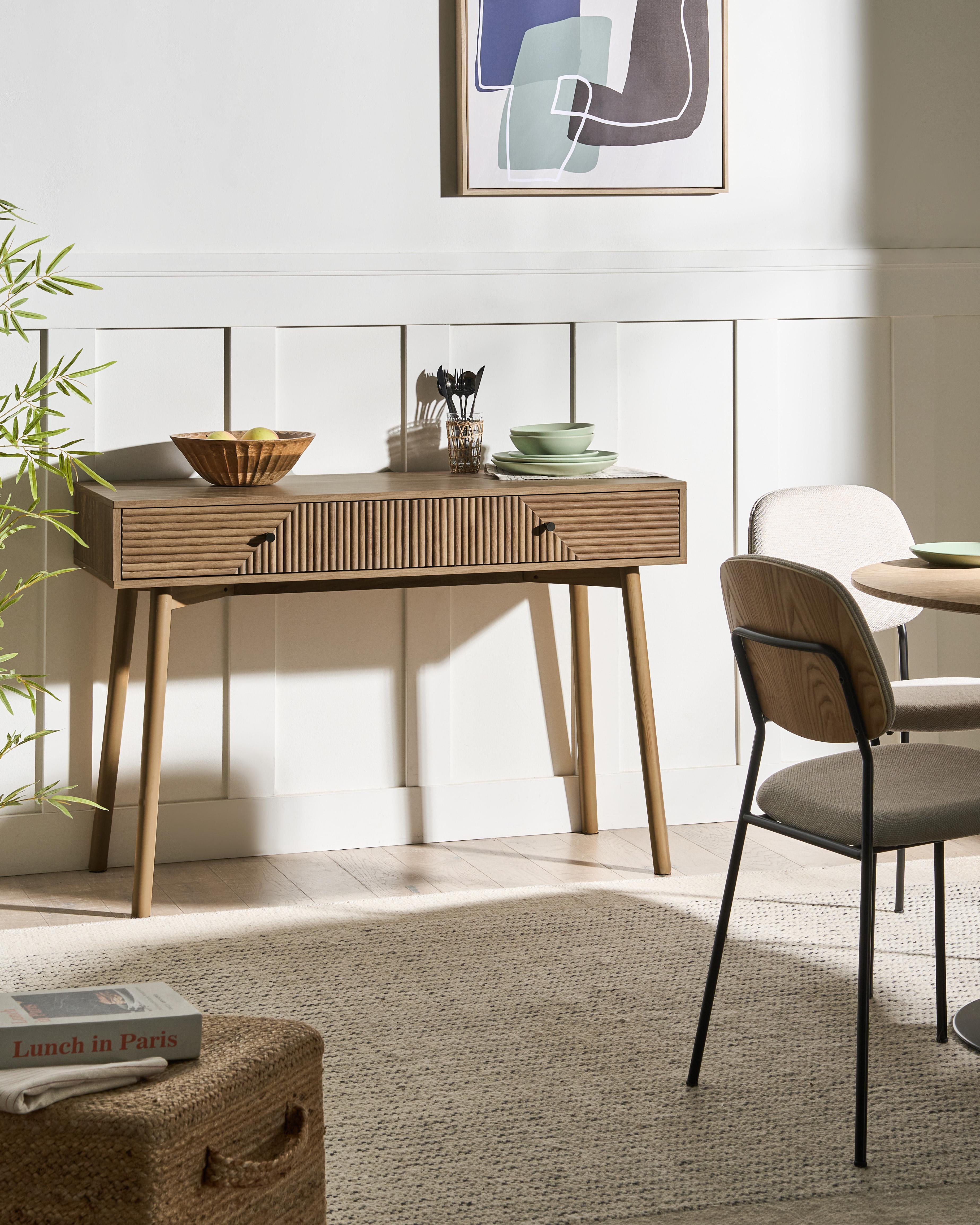 Sidetable RONGE Lichtbruin