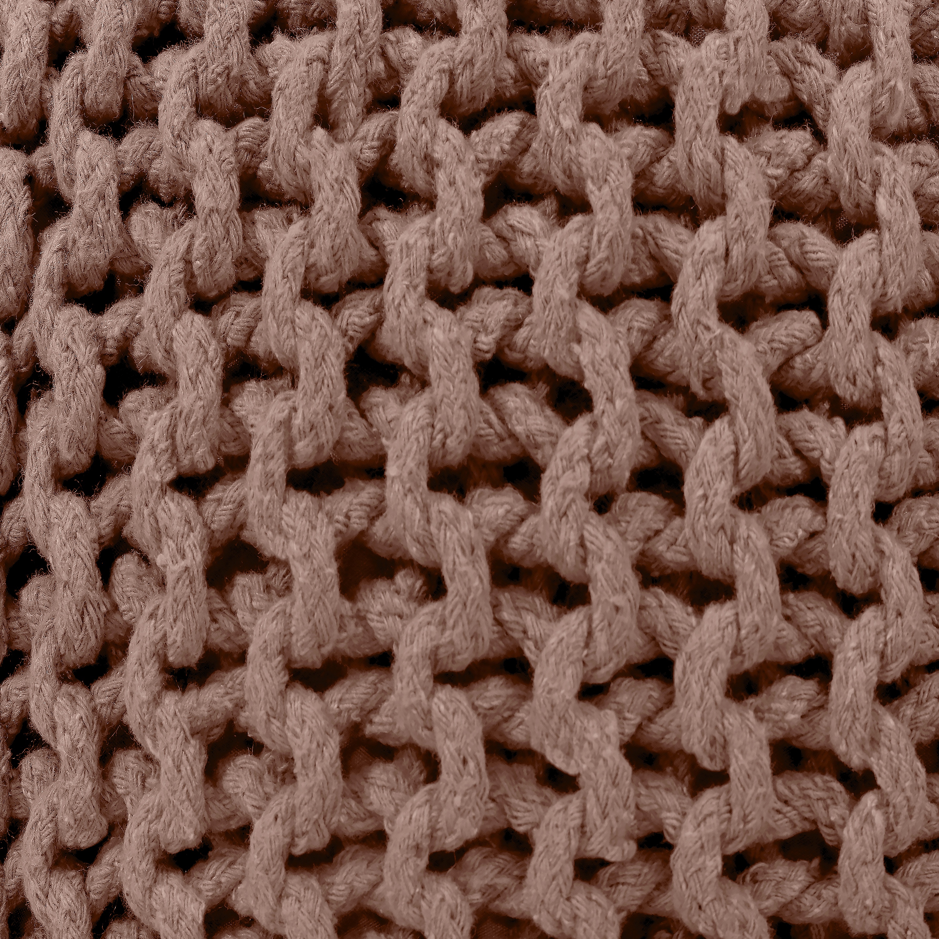 Pouf RAMILA braun