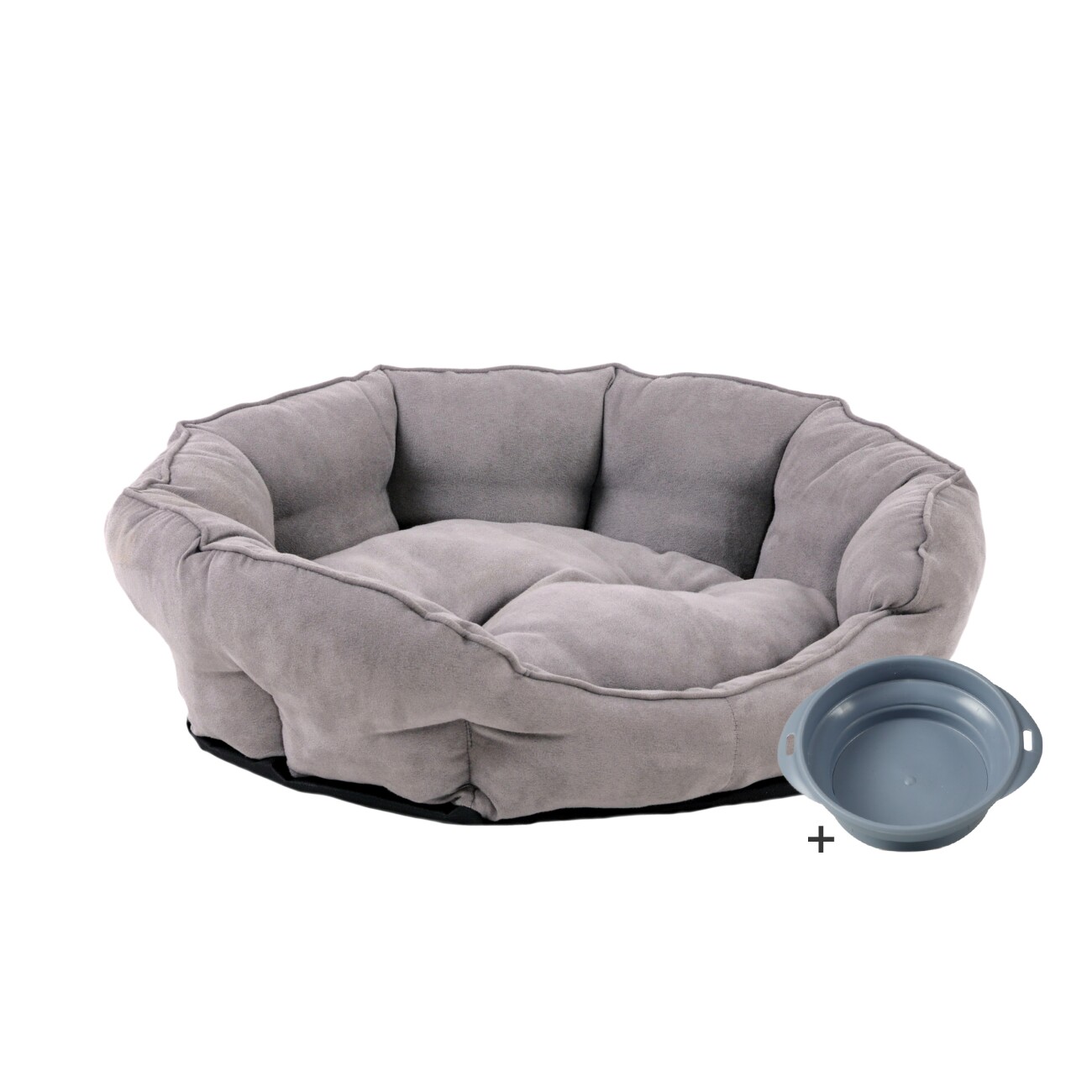Rohrschneider ® Hundebett, Katzenkorb mit Gratis-Wassernapf
