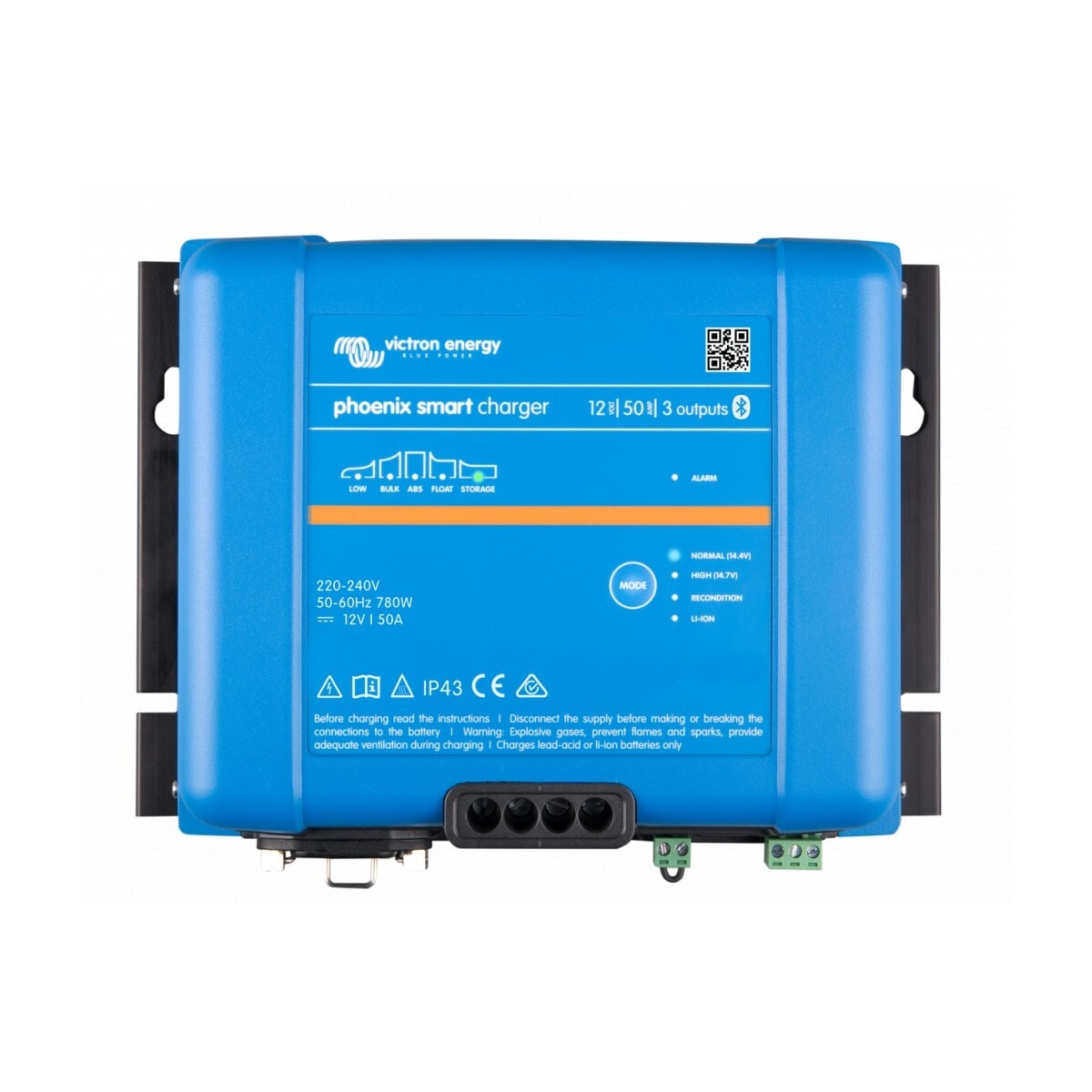 VICTRON Phoenix Smart IP43 Batterilader 24V 25A 3-kanaler