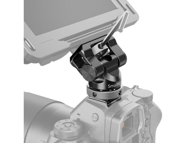 Smallrig Swivel and Tilt Monitor Mount mit Cold Shoe Schwenk- und neigbare Monitorhalterung mit Cold Shoe