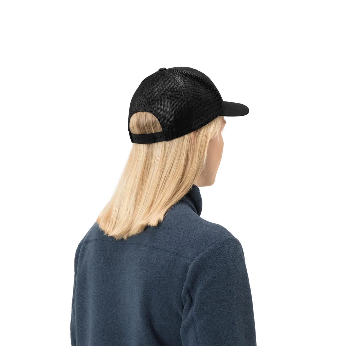Norrøna /29 Trucker Mesh Snap Back Cap Caviar