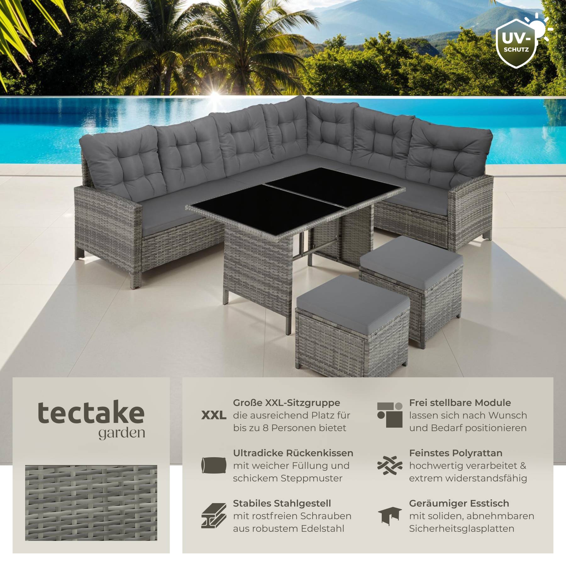 Rattan Lounge Barletta