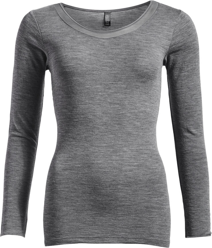 Femilet Juliana T-shirt long sleeves Heather grey