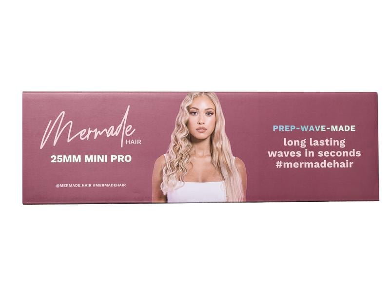 Mermade Profiwelleneisen Pro Mini Waver 25 mm Pink Professionelles Welleneisen