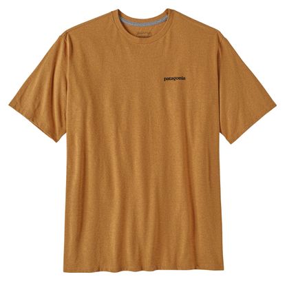 T-Shirt Patagonia P-6 Logo Responsibili-Tee Marron