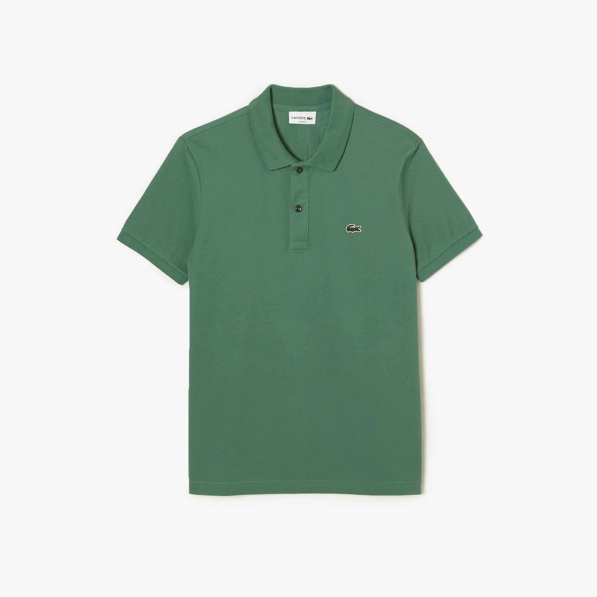 Original L.12.12 Poloshirt aus Petit Piqué Kurze Ärmel - Grün - Lacoste - Herren