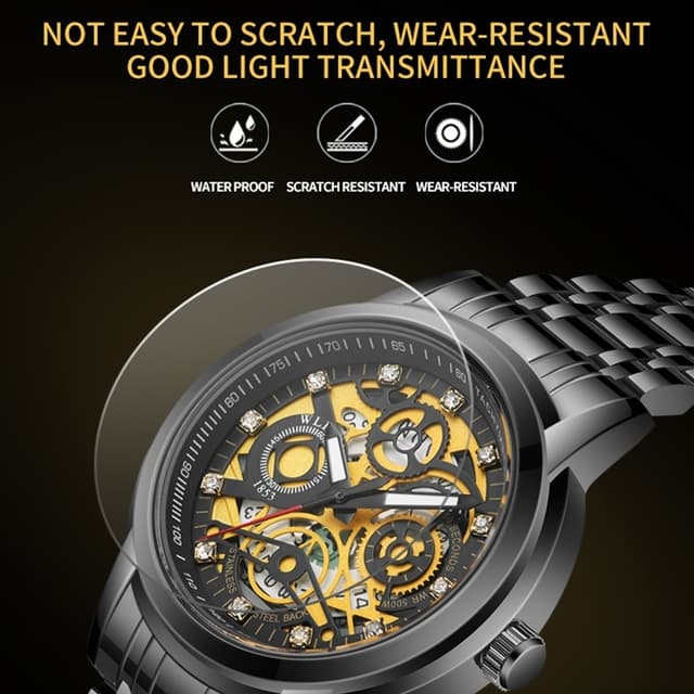 Herrearmbåndsur Armbåndsur WLISTH S518 Quartz Sølv