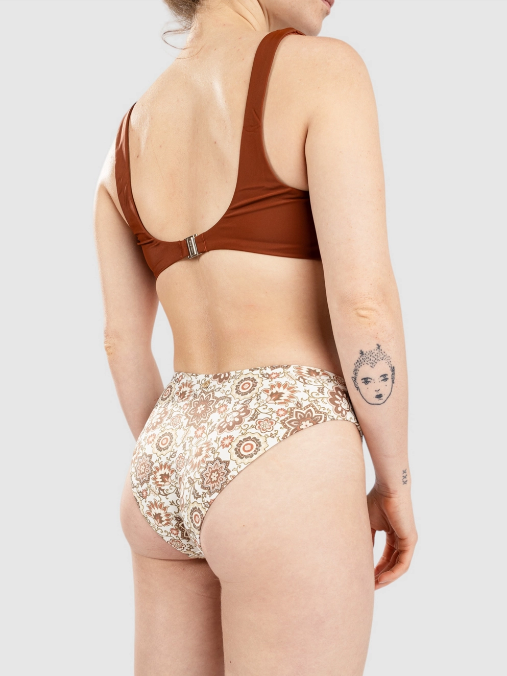 Rhythm Raya Paisley Bikini Bottom natural
