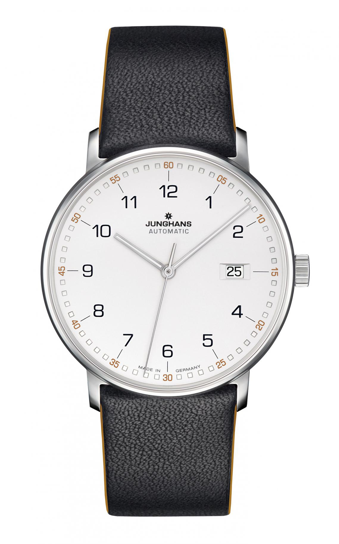 Junghans Form A Automatik Herrenuhr Braun 027/4731.00
