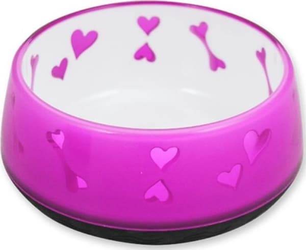 AFP AFP skål Dog Love pink stor