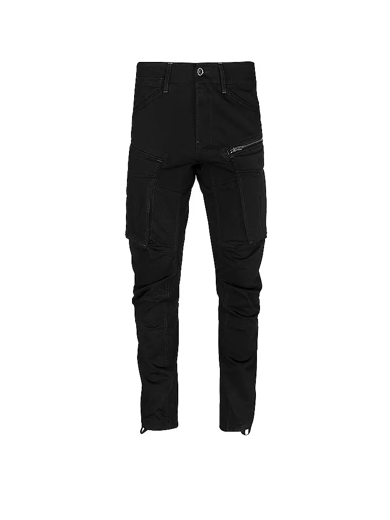 G-STAR RAW Cargohose Tapered Fit ROVIC ZIP 3D schwarz