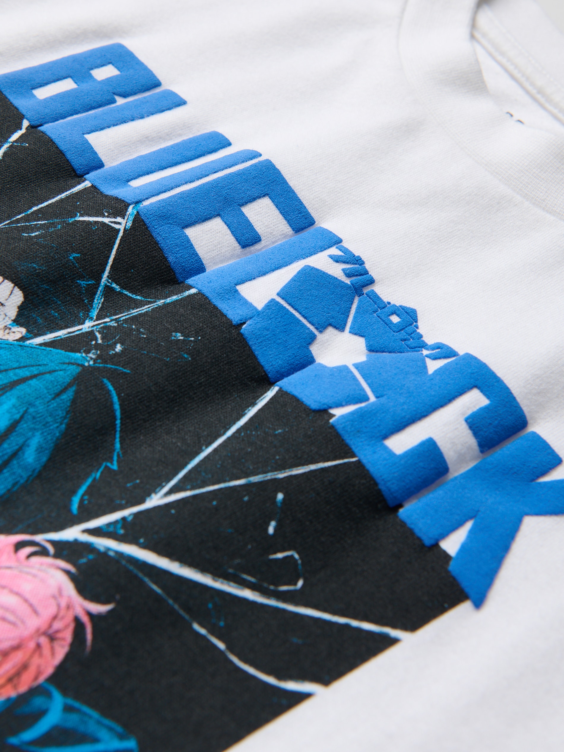 Baumwoll-T-Shirt Blue Lock