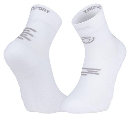 Chaussettes BV Sport Run Marathon Mid Blanc/Gris