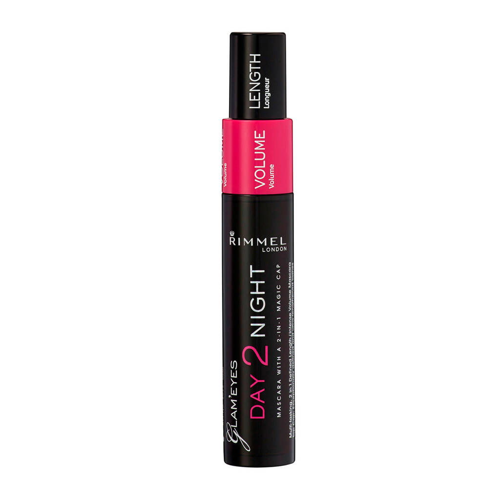 Heel goede mascara.Day2Night mascara - Black