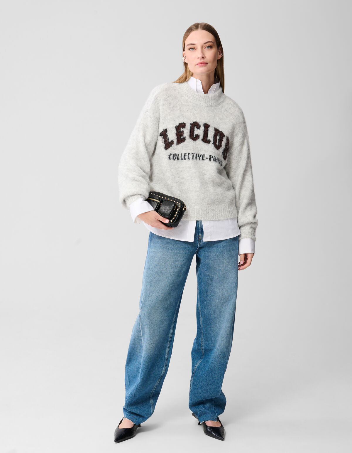 Barrel Fit Jeans Mediumstone