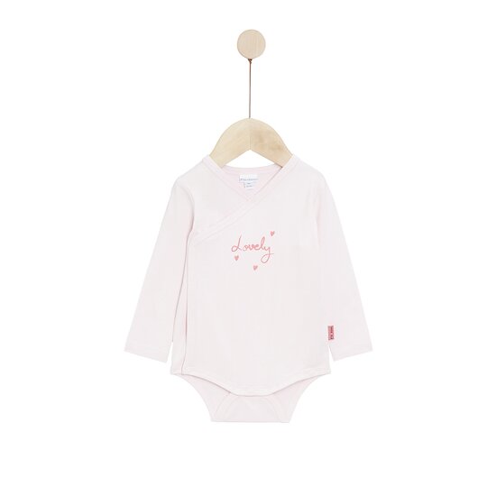 Lovely Capucine Lot de 2 bodies manches longues   Pink Aubepine        de               P'tit bisou