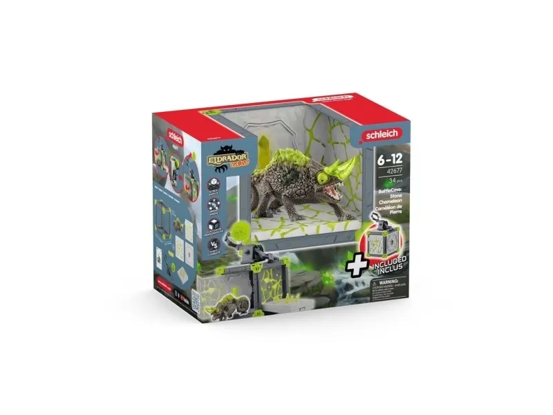 Schleich BattleCave stenkamæleon