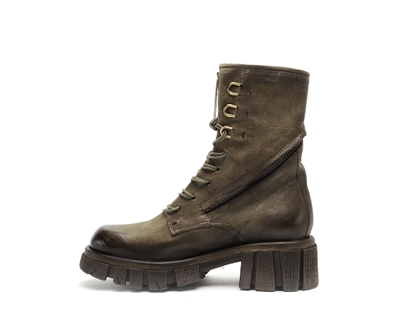 As98 air step boots bottine plates femme a82205 vert