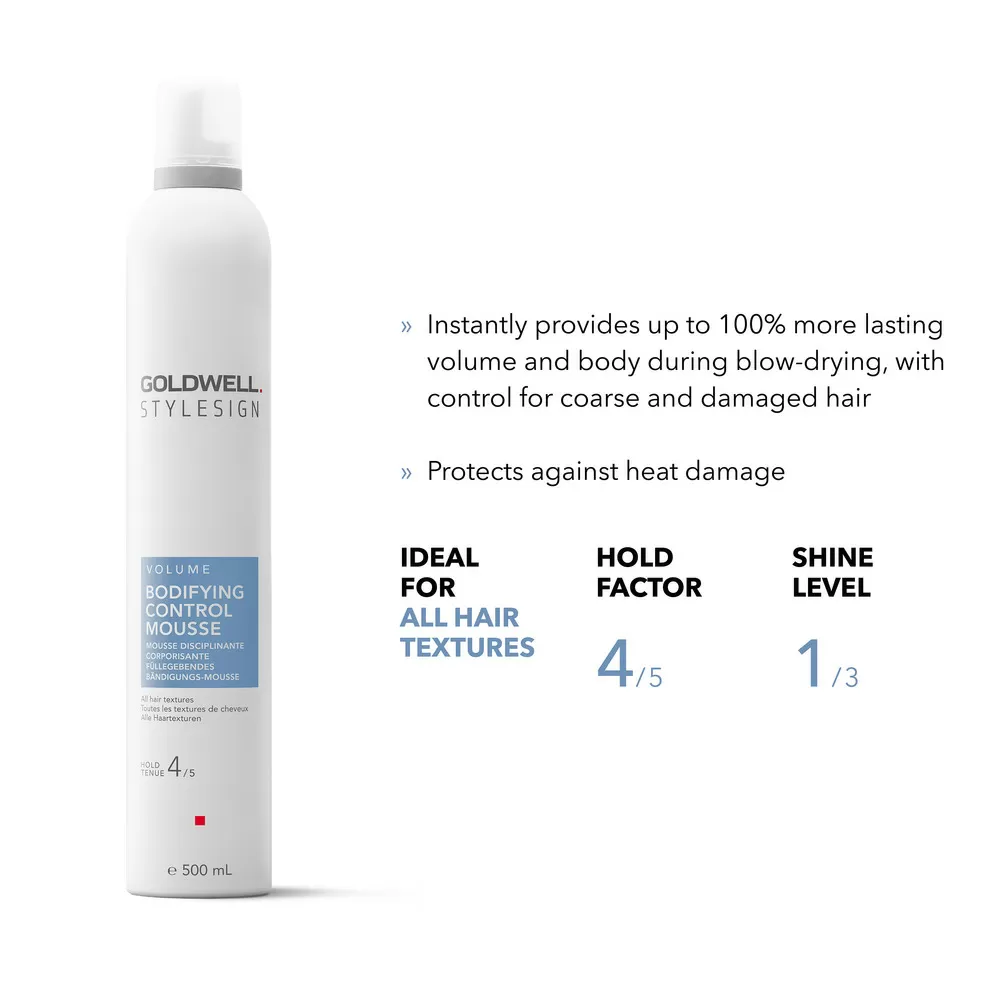 Goldwell StyleSign Bodifying Control Mousse - 300 ml.