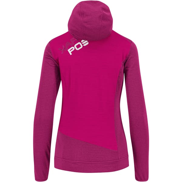 Veste polaire randonnée KARPOS NUVOLAU W FLEECE CHERRIES JUBILEE/INNUENDO