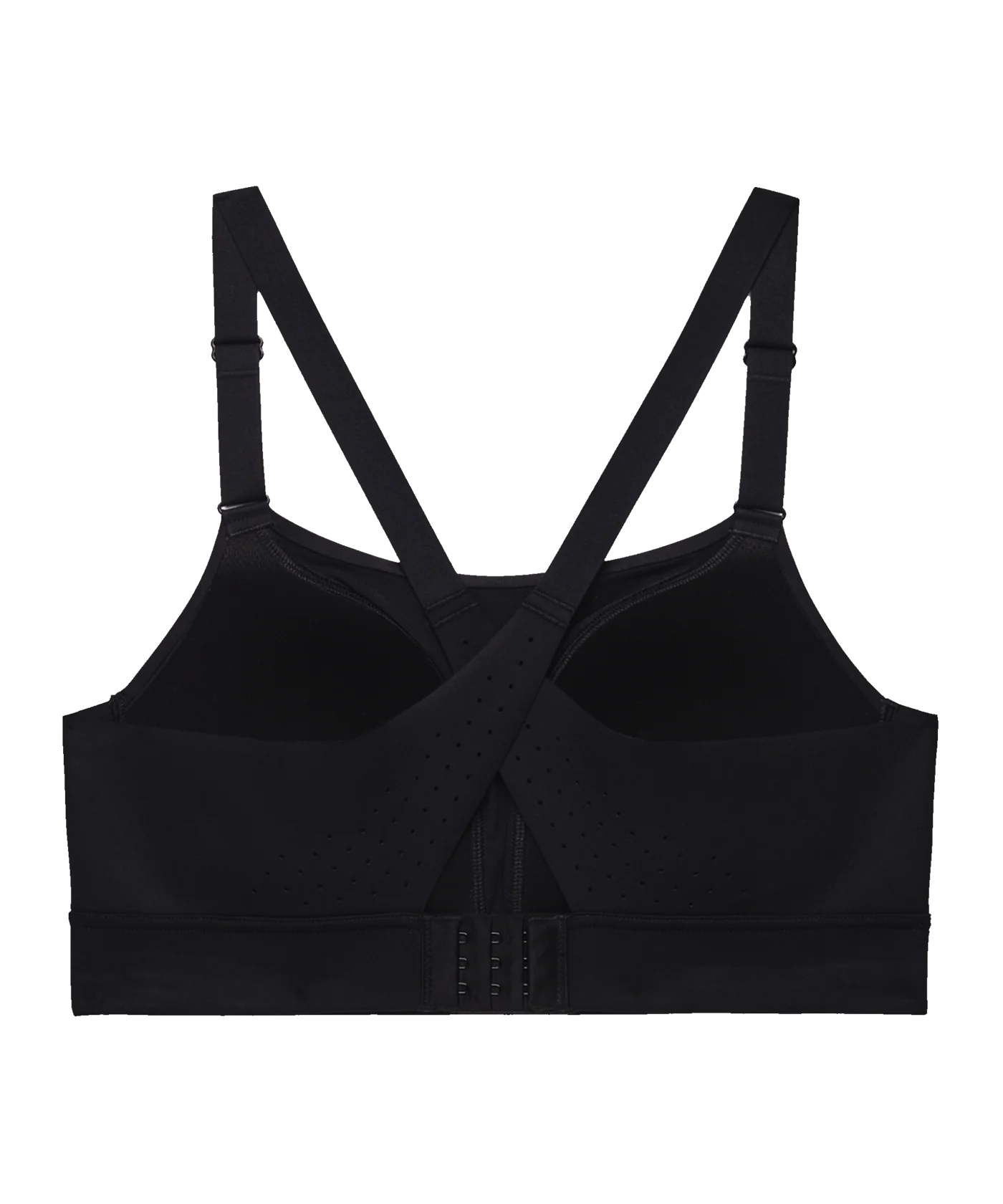 Under Armour Rush High Sport-BH Damen Schwarz F001